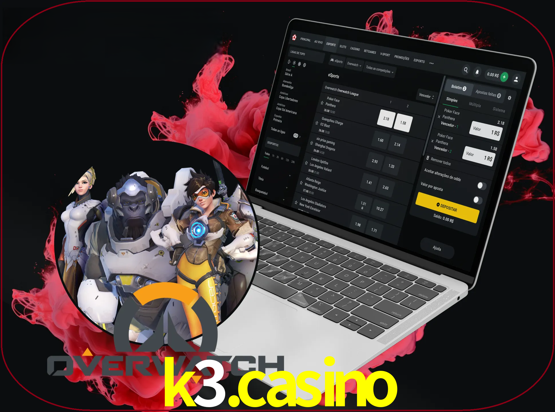 Os fãs deste fantástico jogo apreciarão a abundância de jogos e podem também ganhar dinheiro real apostando no K3.CASINO.