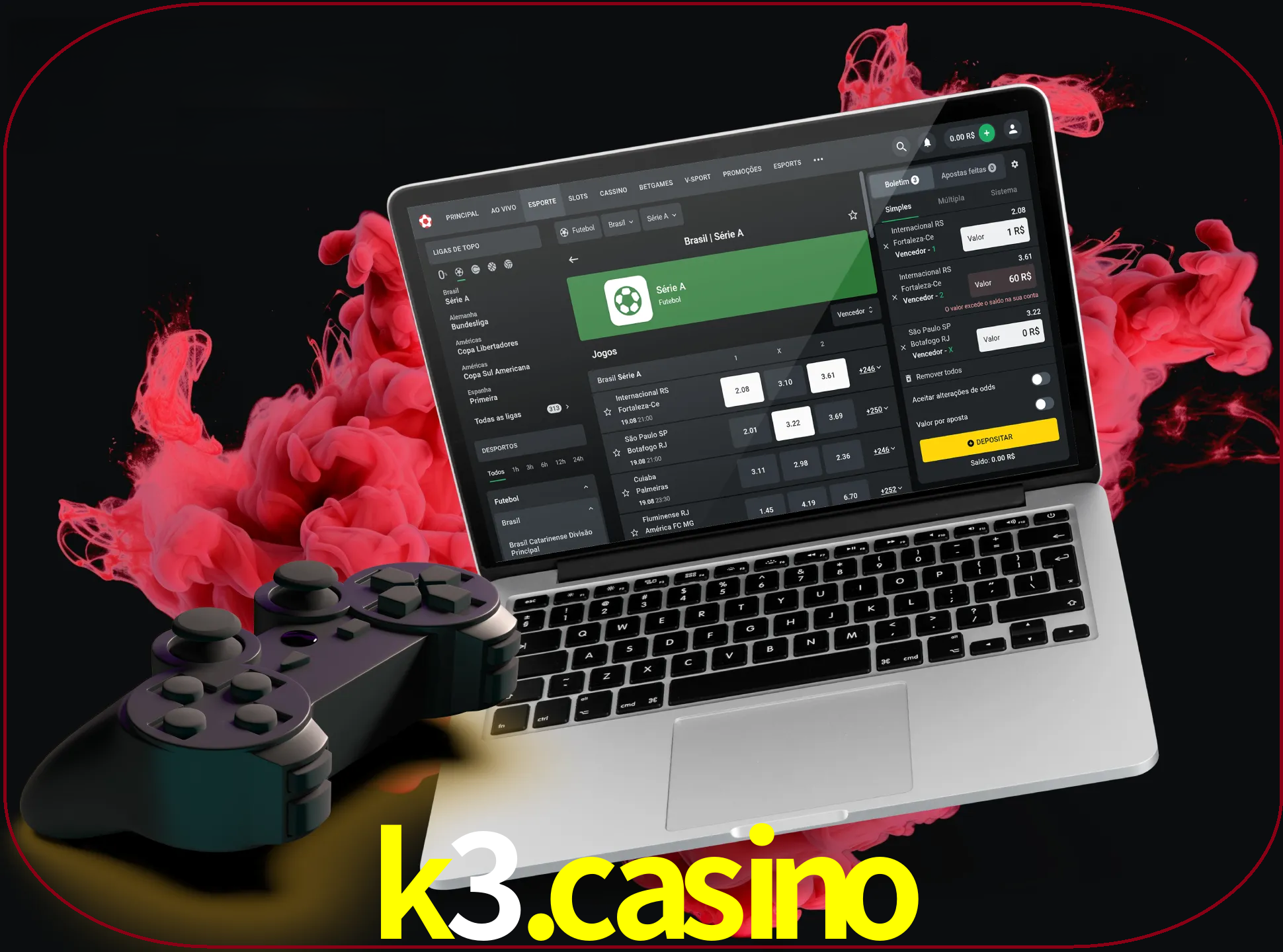 Visite a secção especial de jogos de vídeo em K3.CASINO para descobrir em que jogos pode apostar e ganhar muito dinheiro.
